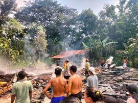 Rumah Warga Surobayan Ludes Terbakar, Kerugian Capai Ratusan Juta Rupiah